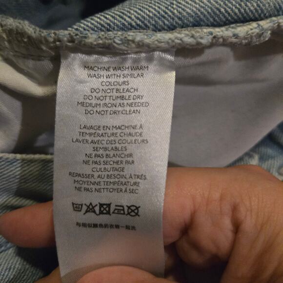 BDG High Rise Baggy Distressed Jeans Size 27 - Picture 10 of 11